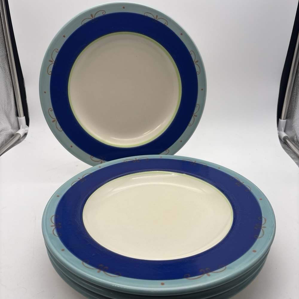 Set of 4 Pfaltzgraff "La Rochelle" 10 7/8 Inch Dinner Plate Retired